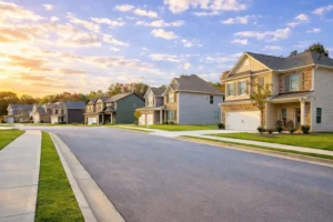 Chase landing - neighborhood shot