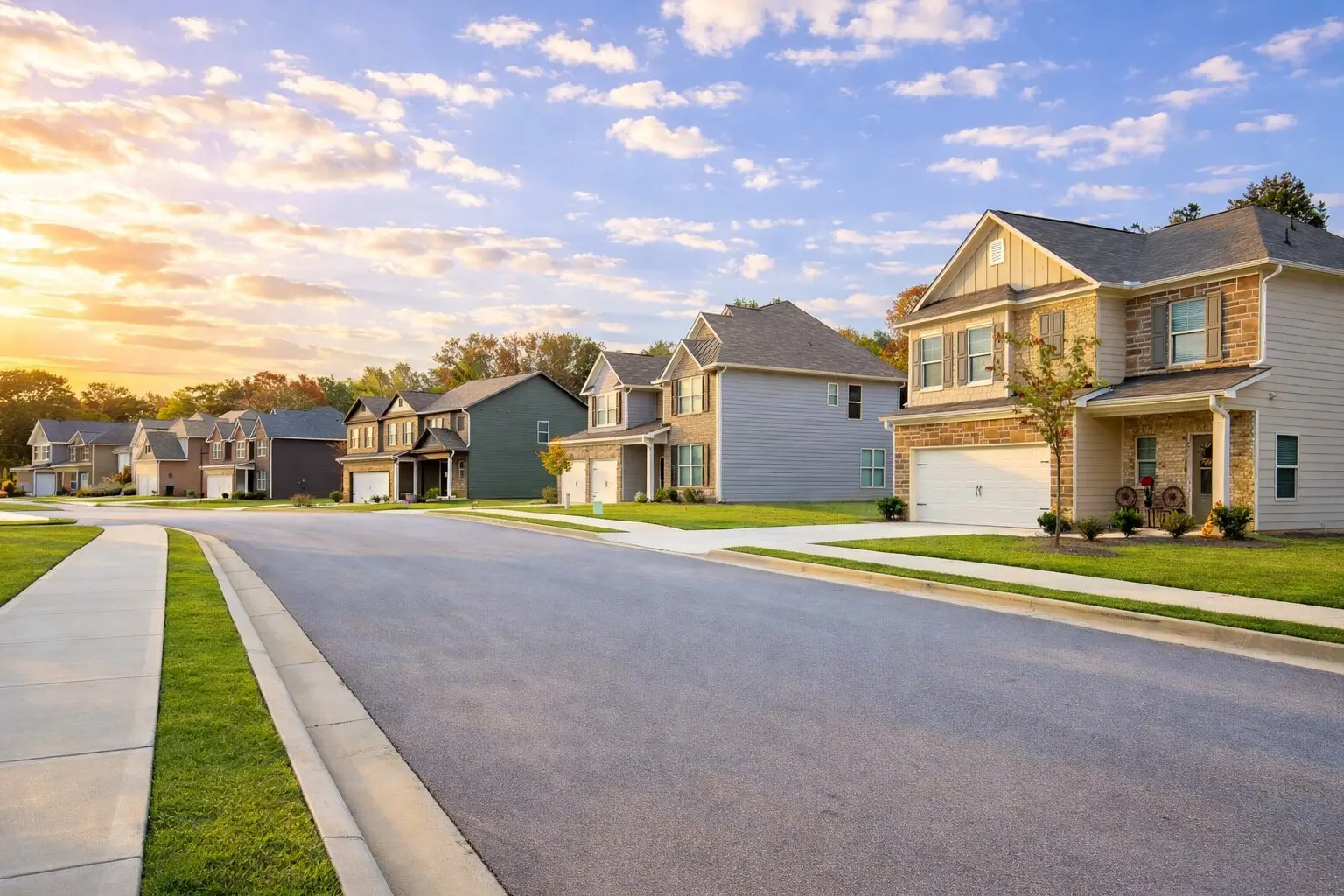 Chase landing - neighborhood shot