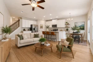 Danielson - living room and dining room