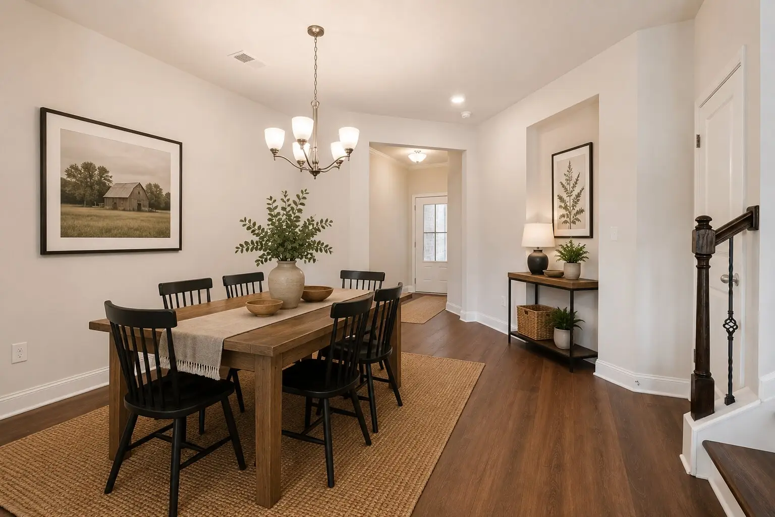 Dylan - dining room and entrtway