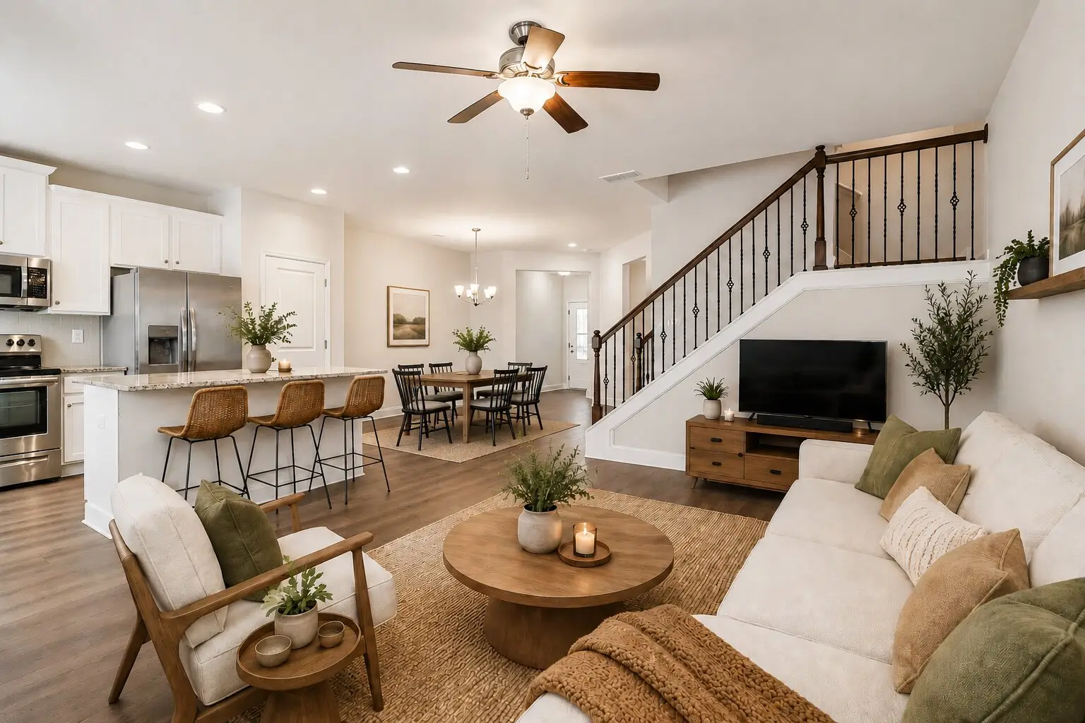Dylan - living room open concept