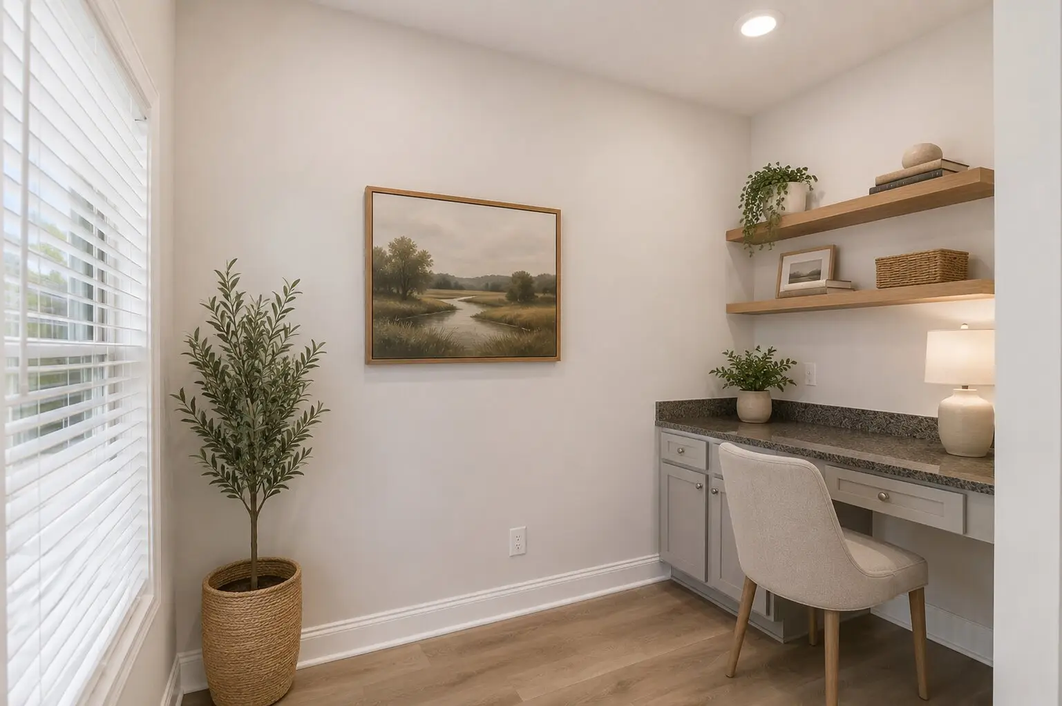 Jefferson - built in desk nook