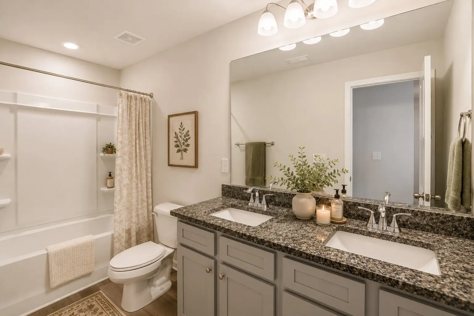 Jefferson - guest bathroom