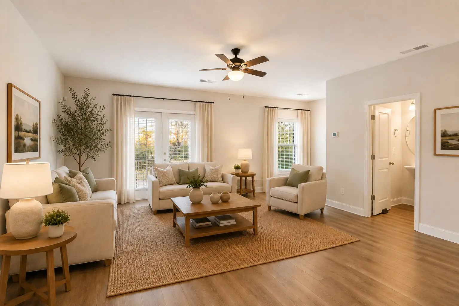 Jefferson - living room