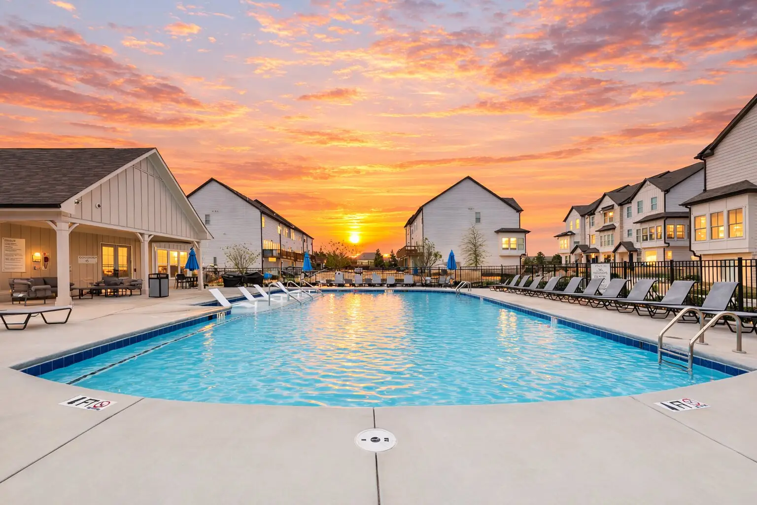 overlook at mill creek - pool exterior 1